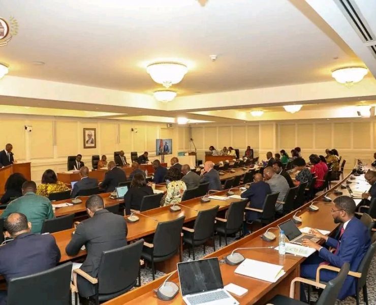 Angola's National Assembly building in Luanda, where the Cybersecurity Bill was approved at committee stage on 7 August