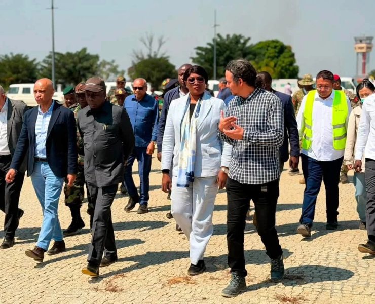 Road rehabilitation works on National Road EN 160/280, Mavinga–Cuito Cuanavale stretch, Cuando province, Angola | Source