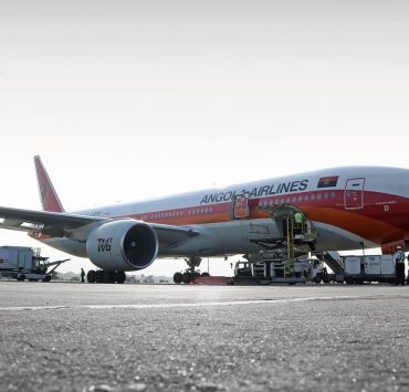 A TAAG Linhas Aéreas de Angola aircraft — Angola's national carrier ranked eighth among Africa's largest airlines in 202