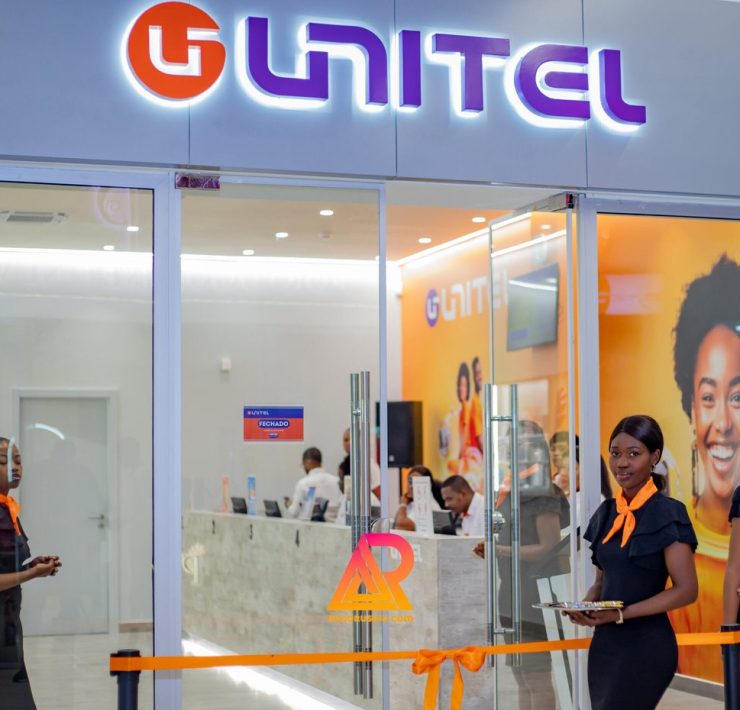 Unitel store or network infrastructure in Angola — Angola's leading mobile operator restored services after a late-July