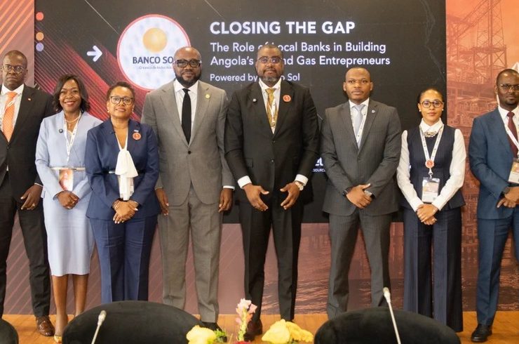 Banco Sol exhibition stand and panel session at Angola Oil & Gas (AOG) 2026 conference in Luanda, September 2026 | Sourc
