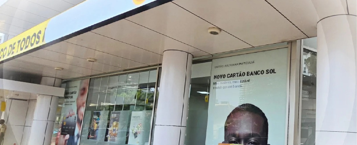 Banco Sol branch in Angola. The bank has obtained an ARSEG licence to distribute insurance products through its network