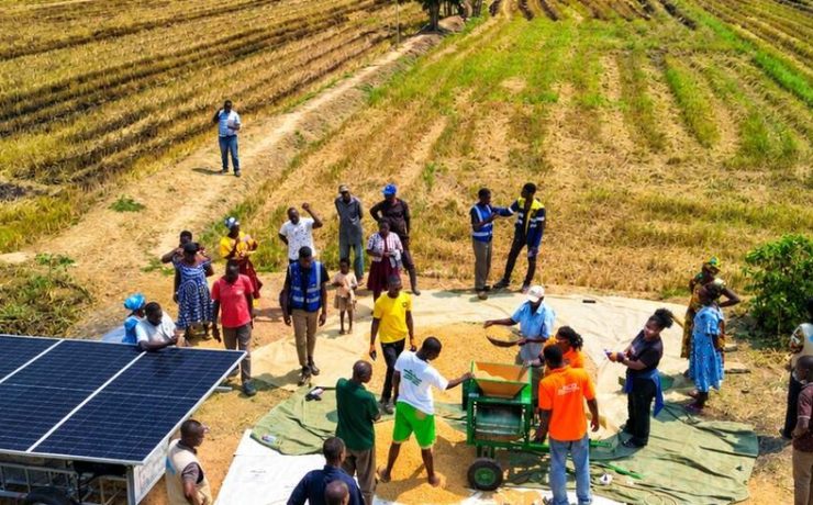 Ghanaian Startup Wobil Technologies Builds Solar-Powered Rice Machines for Smallholders | Source: 360 Mozambique