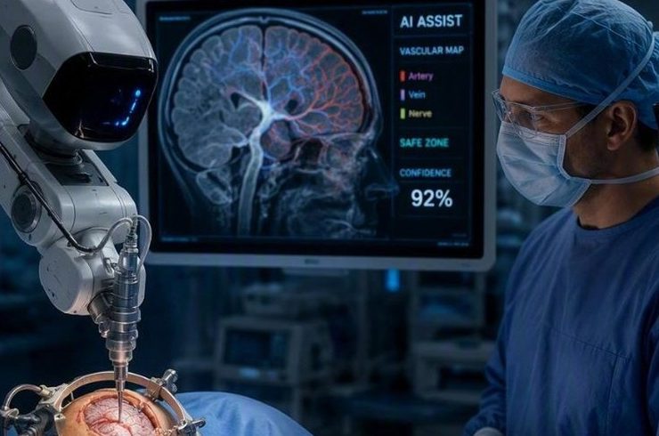 Real-Time AI System Helps Surgeons Save Patient’s Vision During Brain Surgery | Source: 360 Mozambique