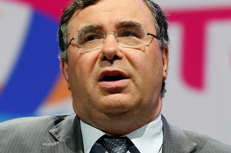 TotalEnergies CEO Patrick Pouyanné at the Angola Oil & Gas 2026 conference in Luanda, where he announced a $10 billion f